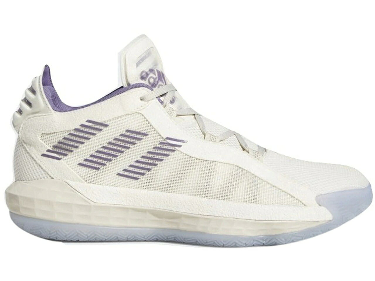 アディダス テック 紫 パープル コア 白色 ホワイト スニーカー メンズ 【 ADIDAS DAME 6 TECH PURPLE / CORE WHITE TECH PURPLE CORE 】