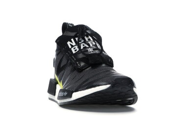 アディダス ADIDAS スニーカー 【 NMD TS1 BAPE X NEIGHBORHOOD BLACK WHITE GREY 】