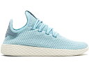 アディダス テニス 青色 ブルー 白色 ホワイト ジュニア キッズ 【 ADIDAS TENNIS HU X PHARRELL WILLIAMS ICE BLUE (YOUTH) / ICE BLUE FTW WHITE 】 キッズ ベビー マタニティ スニーカー