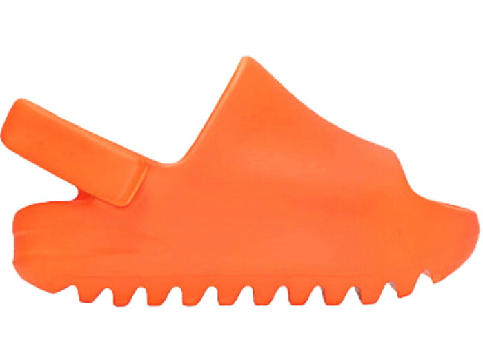 アディダス ADIDAS サンダル 橙 オレンジ 【 ORANGE YEEZY SLIDE ENFLAME INFANTS 】