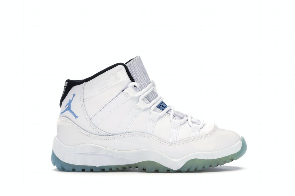 ナイキ ジョーダン レジェンド 青色 ブルー 白色 ホワイト 黒色 ブラック 【 JORDAN 11 RETRO LEGEND BLUE (PS) / WHITE LEGEND BLUE BLACK 】 キッズ ベビー マタニティ スニーカー