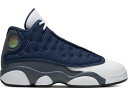 ナイキ ジョーダン サーティーン 紺色 ネイビー 青色 ブルー 【 JORDAN 13 RETRO FLINT (2020) (PS) / NAVY FLINT GREY-WHITE-UNIVERSITY BLUE 】 キッズ ベビー マタニティ スニーカー