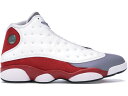 ナイキ ジョーダン サーティーン 灰色 グレー 白色 ホワイト 黒色 ブラック 赤 レッド シメント 【 JORDAN 13 RETRO GREY TOE (2014) (TD) / WHITE BLACK TRUE RED CEMENT 】