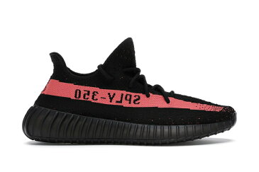 アディダス ADIDAS ブースト コア 黒色 ブラック 赤 レッド スニーカー 【 RED YEEZY BOOST 350 V2 CORE BLACK 2016 2022 】