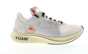 ナイキ NIKE ズーム スニーカー 【 ZOOM FLY OFFWHITE WHITE WHITEMUSLIN 】 メンズ