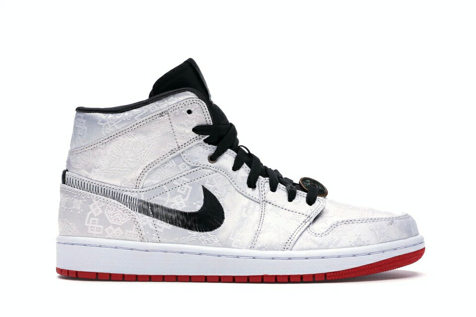 iCL W[_ ~bh Nbg F zCg F ubN  bh Xj[J[ Y y JORDAN 1 MID SE FEARLESS EDISON CHEN CLOT / WHITE BLACK RED z