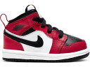 iCL W[_ ~bh VJS F ubN  bh y JORDAN 1 MID CHICAGO TOE (TD) / BLACK GYM RED BLACK z