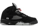 ナイキ ジョーダン 黒色 ブラック 銀色 シルバー ファイア 赤 レッド 【 JORDAN 5 RETRO BLACK METALLIC (2007) (GS) / BLACK METALLIC SILVER FIRE RED 】 キッズ ベビー マタニティ スニーカー