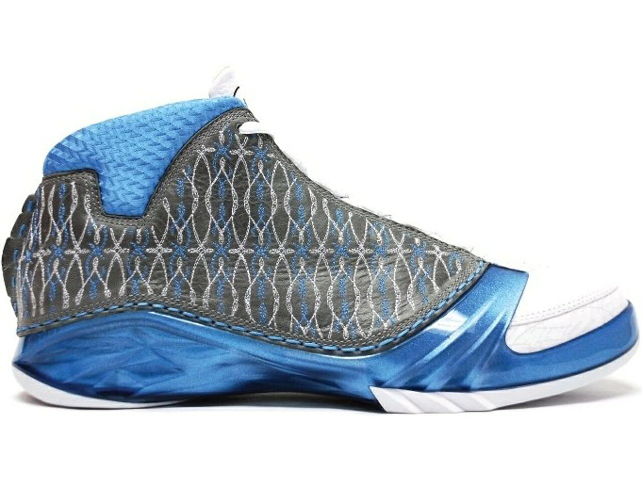 ナイキ ジョーダン 白色 ホワイト 青色 ブルー スニーカー メンズ 【 JORDAN 23 TITANIUM (NUMBERED EDITION) / WHITE TITANIUM UNIVERSITY BLUE 】