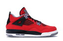 ナイキ ジョーダン ファイア 赤 レッド 白色 ホワイト 黒色 ブラック 灰色 シメント 【 JORDAN 4 RETRO TORO BRAVO (GS) / FIRE RED WHITE BLACK CEMENT 】 キッズ ベビー マタニティ スニーカー