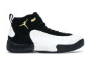 ナイキ ジョーダン ジャンプマン プロ 黒色 ブラック 白色 ホワイト ゴールド スニーカー メンズ 【 JORDAN JUMPMAN PRO BLACK WHITE METALLIC GOLD (2018) / BLACK METALLIC GOLD WHITE 】