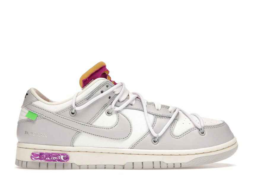 ナイキ NIKE ダンク オフホワイト ダンクロー スニーカー 【 OFFWHITE LOT 3 SAIL NEUTRAL GREYWHITE 】