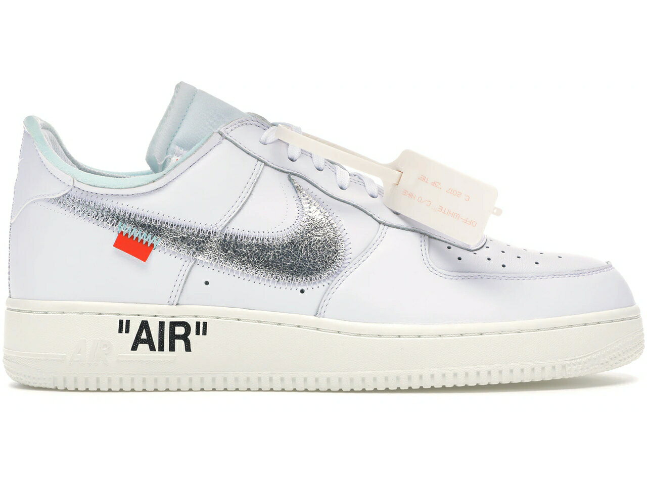 ʥ եۥ磻  ۥ磻 俧 С ե ˡ   NIKE AIR FORCE 1 LOW OFF-WHITE COMPLEXCON (AF100) / WHITE METALLIC SILVER SAIL 