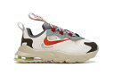 ナイキ マックス リアクト クリーム エアマックス トラヴィススコット 【 NIKE AIR MAX 270 REACT TRAVIS SCOTT CACTUS TRAILS (TD) / LIGHT CREAM STARFISH-DARK HAZEL STYLE 】