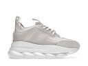 ヴェルサーチェ 白色 ホワイト WOMEN 039 S スニーカー レディース 【 VERSACE CHAIN REACTION WHITE (WOMEN 039 S) / 】