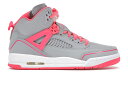 ナイキ ジョーダン JORDAN 灰色 グレー ピンク ジュニア キッズ 【 PINK SPIZIKE WOLF GREY RACER GS PINKWHITE 】