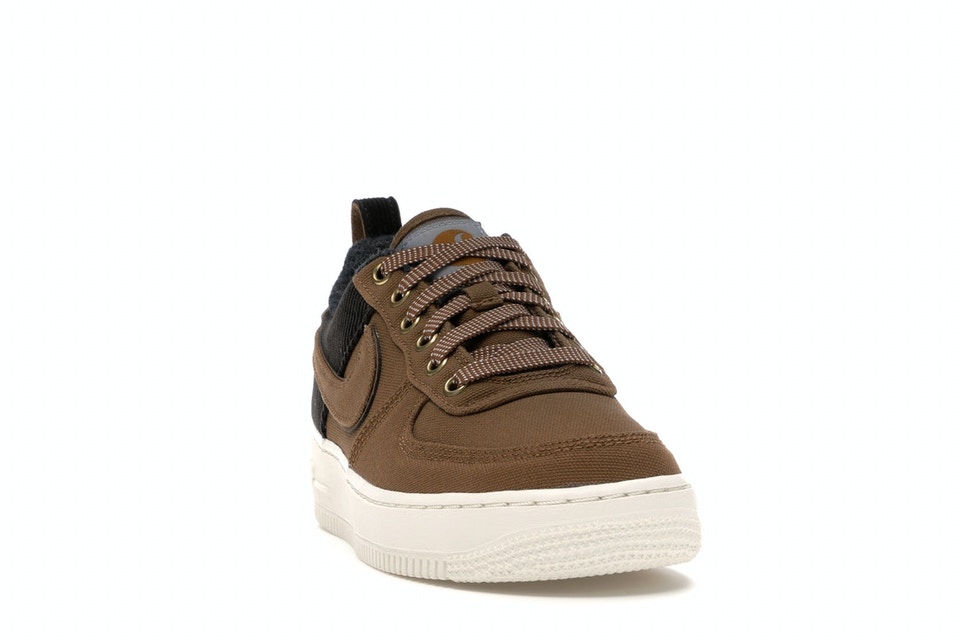 ナイキ NIKE 茶色 ブラウン エアフォース ジュニア キッズ 【 1 LOW CARHARTT WIP ALE BROWN GS BROWNSAIL 】