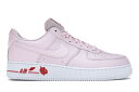 iCL [Y sN F zCg  bh GAtH[X Xj[J[ Y y NIKE AIR FORCE 1 LOW ROSE PINK / PINK FOAM WHITE UNIVERSITY RED z