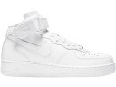 iCL ~bh F zCg GAtH[X WOMEN'S Xj[J[ fB[X y NIKE AIR FORCE 1 MID TRIPLE WHITE (WOMEN'S) / WHITE WHITE WHITE z