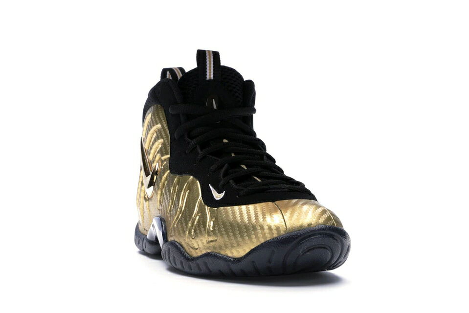 ナイキ NIKE フォームポジット プロ ゴールド ジュニア キッズ 【 FOAMPOSITE AIR PRO METALLIC GOLD GS BLACKBLACKWHITE 】