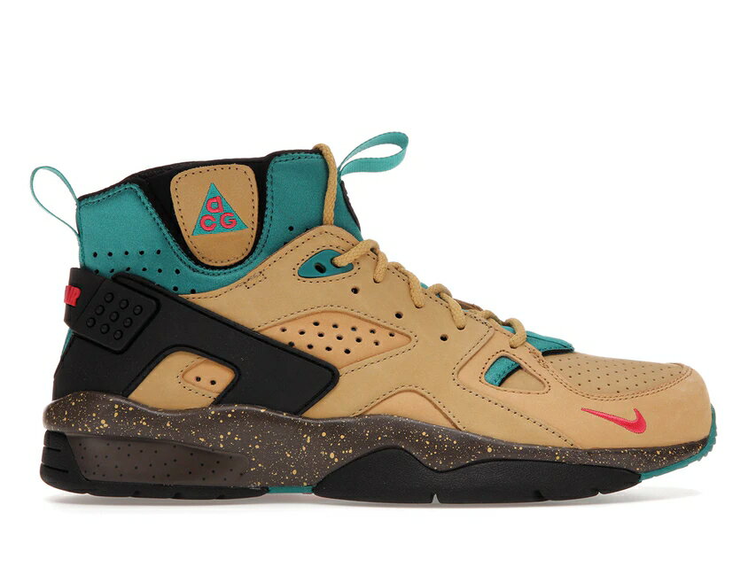 ナイキ NIKE スニーカー 【 ACG AIR MOWABB OG TWINE 2021 FUSION REDCLUB GOLDTEAL CHARGE 】