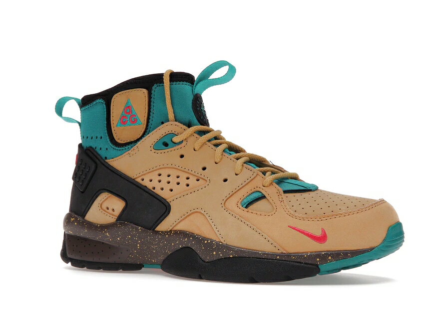 ナイキ NIKE スニーカー 【 ACG AIR MOWABB OG TWINE 2021 FUSION REDCLUB GOLDTEAL CHARGE 】