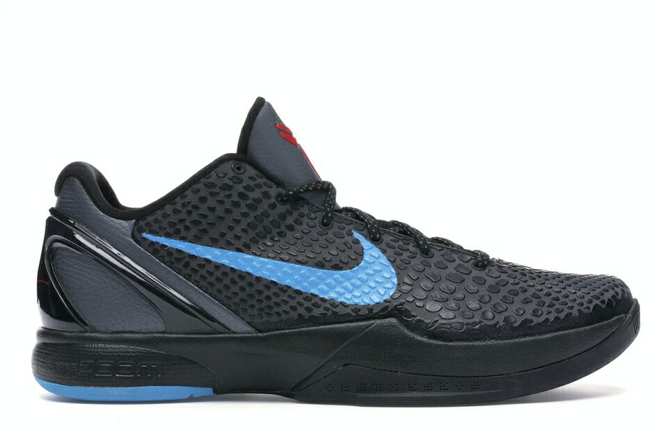 ナイキ NIKE コービー スニーカー 【 KOBE 6 DARK KNIGHT GREY BLUE GLOWBLACKCHALLENGE RED 】