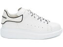 アレキサンダーマックイーン 白色 ホワイト 黒色 ブラック WOMEN'S スニーカー レディース 【 ALEXANDER MCQUEEN ALEXANDER MCQUEEN OVERSIZED WHITE BLACK (WOMEN'S) / 】