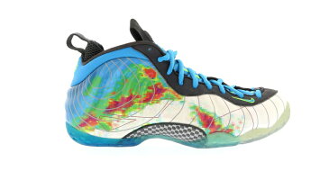 ナイキ NIKE フォームポジット エアフォームポジットワン スニーカー 【 FOAMPOSITE WEATHERMAN JETSTREAM BLACKGAMMA BLUEWHITE 】