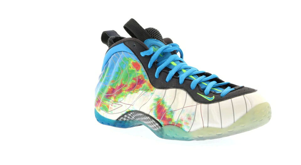 ナイキ NIKE フォームポジット エアフォームポジットワン スニーカー 【 FOAMPOSITE WEATHERMAN JETSTREAM BLACKGAMMA BLUEWHITE 】