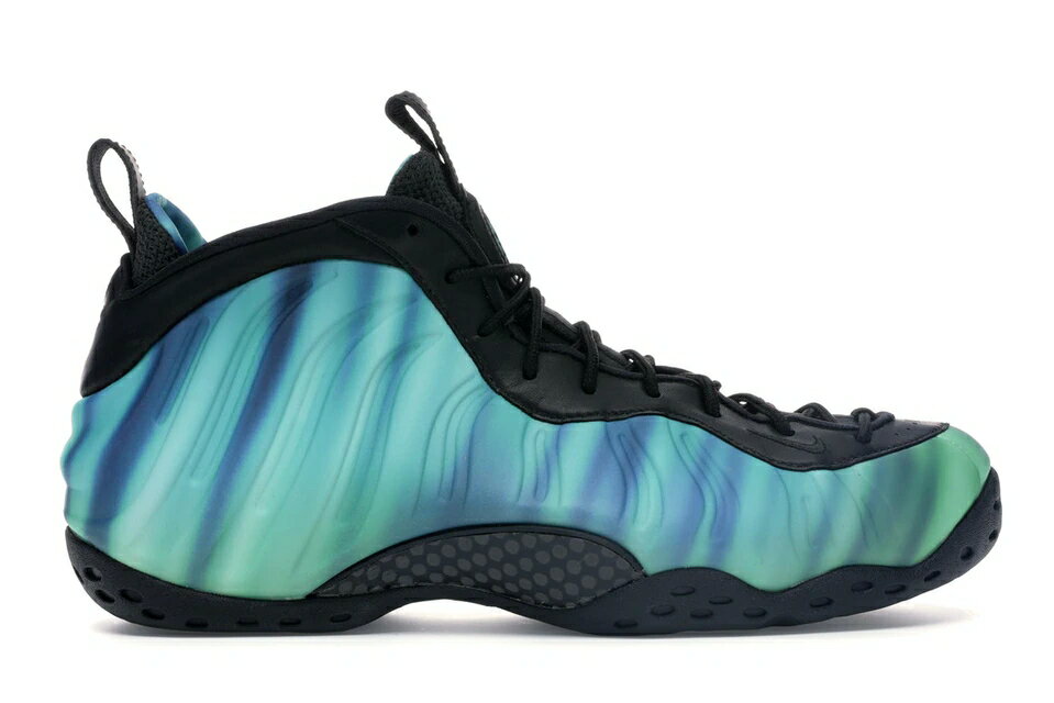 ナイキ NIKE フォームポジット エアフォームポジットワン スニーカー 【 FOAMPOSITE NORTHERN LIGHTS BLACK GREEN GLOWFIERCE PURPLE 】