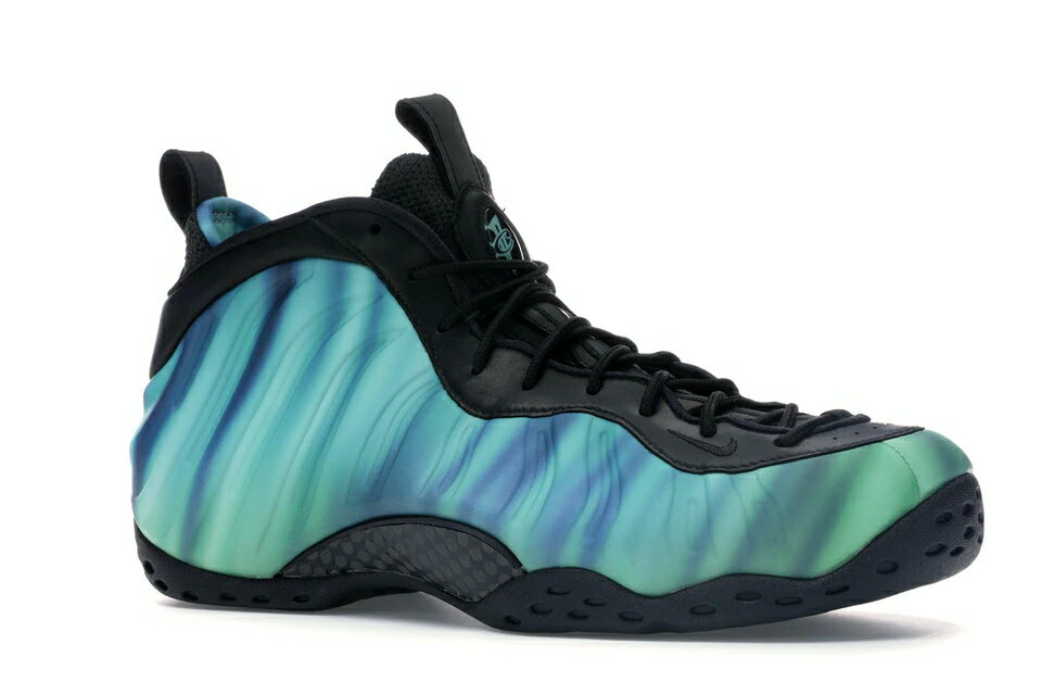 ナイキ NIKE フォームポジット エアフォームポジットワン スニーカー 【 FOAMPOSITE NORTHERN LIGHTS BLACK GREEN GLOWFIERCE PURPLE 】