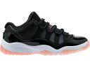 ナイキ ジョーダン 黒色 ブラック 【 JORDAN 11 RETRO LOW BLEACHED CORAL (PS) / BLACK WHITE-BLEACHED CORAL 】 キッズ ベビー マタニティ スニーカー