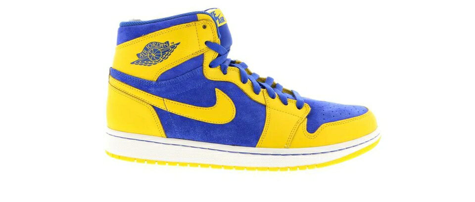 ナイキ ジョーダン ハイ ゲーム 白色 ホワイト ゲームロイヤル 青 ブルー スニーカー メンズ 【 JORDAN 1 RETRO HIGH OG LANEY / VARSITY MAIZE GAME ROYAL WHITE 】