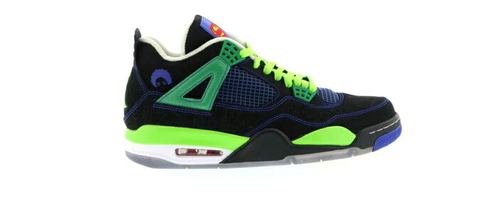 ナイキ ジョーダン JORDAN スニーカー 【 4 RETRO DOERNBECHER BLACK OLD ROYALELECTRIC GREENWHITE 】