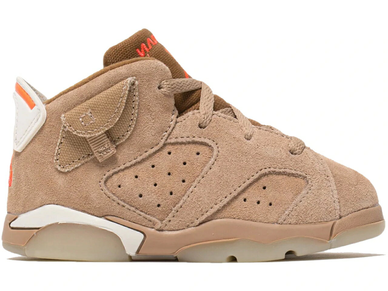 ナイキ ジョーダン カーキ トラヴィススコット 【 JORDAN 6 RETRO TRAVIS SCOTT BRITISH KHAKI (TD) / BRITISH KHAKI SAIL BRIGHT 】