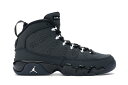 ナイキ ジョーダン 【 JORDAN 9 RETRO ANTHRACITE (GS) / ANTHRACITE BLACK-WHITE 】 キッズ ベビー マタニティ スニーカー