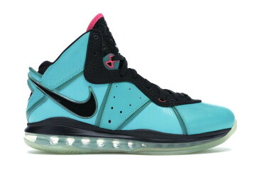 ナイキ NIKE レブロン スニーカー 【 LEBRON 8 SOUTH BEACH PREHEAT RETRO BLACKPINK FLASHFILAMENT GREEN 】