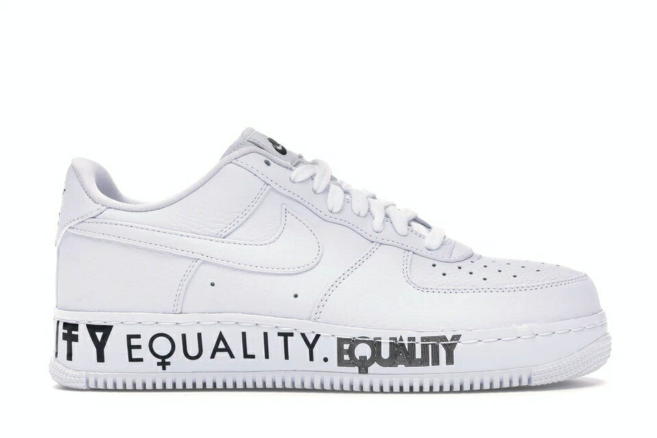 ナイキ NIKE エアフォース スニーカー 【 1 LOW EQUALITY WHITE WHITEBLACKWHITE 】