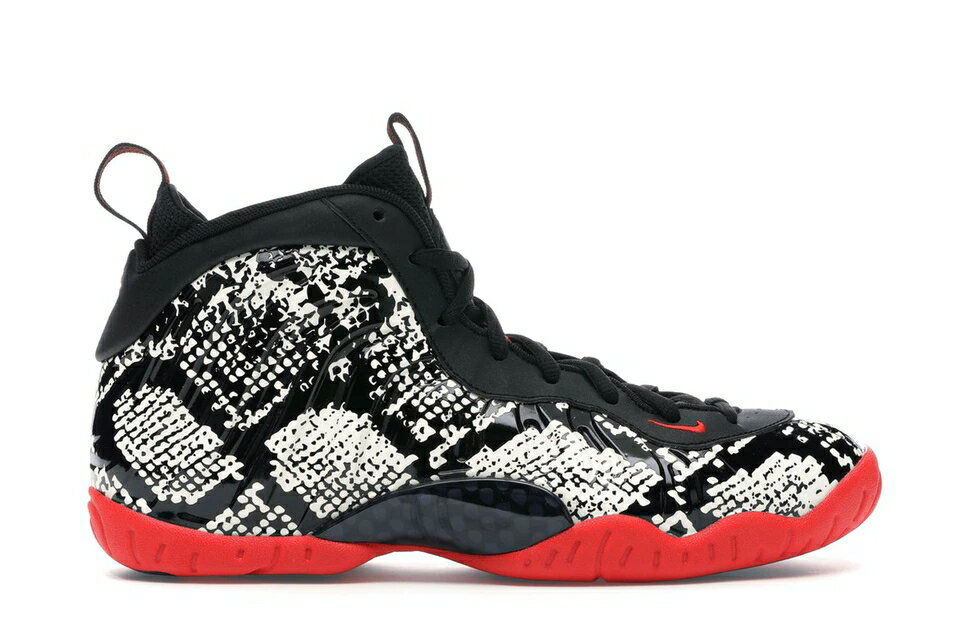 ナイキ NIKE フォームポジット エアフォームポジットワン ジュニア キッズ 【 FOAMPOSITE ALBINO SNAKESKIN GS SAIL HABANERO REDBLACK 】