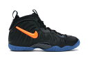 ナイキ NIKE フォームポジット プロ ニックス エアフォームポジットプロ ジュニア キッズ 【 FOAMPOSITE KNICKS GS BLACK TOTAL ORANGEBATTLE BLUE 】