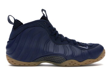 ナイキ NIKE フォームポジット 紺色 ネイビー エアフォームポジットワン スニーカー 【 FOAMPOSITE NAVY GUM MIDNIGHT NAVYGUM LIGHT BROWNWHITE 】