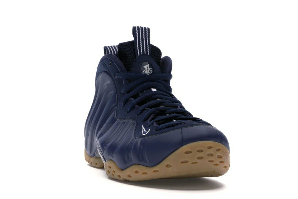 ナイキ NIKE フォームポジット 紺色 ネイビー エアフォームポジットワン スニーカー 【 FOAMPOSITE NAVY GUM MIDNIGHT NAVYGUM LIGHT BROWNWHITE 】