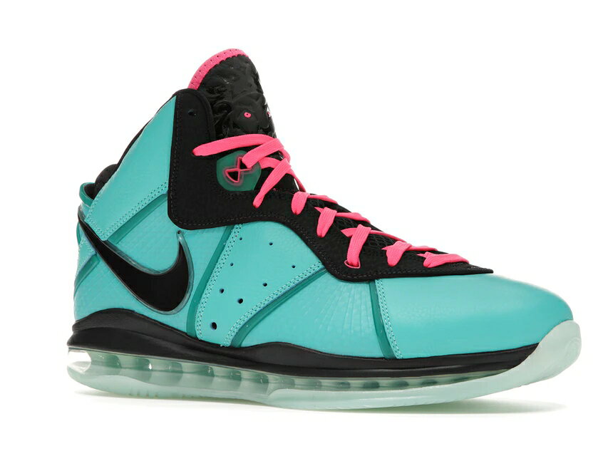 ナイキ NIKE レブロン スニーカー 【 LEBRON 8 SOUTH BEACH 2021 RETRO PINK FLASHFILAMENT GREENBLACK 】