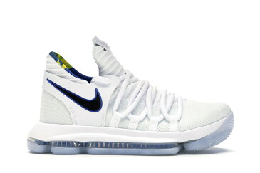 ナイキ NIKE ウォリアーズ ジュニア キッズ ゲームロイヤル 青 ブルーUNIVERSITY 【 KD 10 NBA WARRIORS HOME GS WHITE GOLD 】