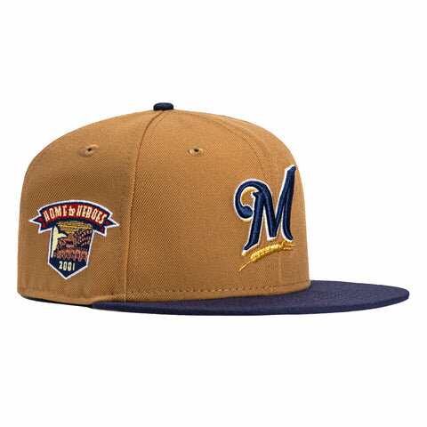ニューエラ New Era 【 Milwaukee Brewers Home To Heroes Patch Hat Men 】 ミルウォーキー ブルワーズ バッグ 小物 ブランド雑貨 帽子 メンズ帽子 キャップ メンズ