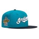 ニューエラ New Era 【 Cleveland Guardians 1995 World Series Patch Script Hat Men 】 クリー...