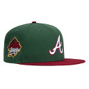 ニューエラ New Era 【 Velvet Ham Atlanta Braves 1999 World Series Patch Hat Men 】 アトラン...