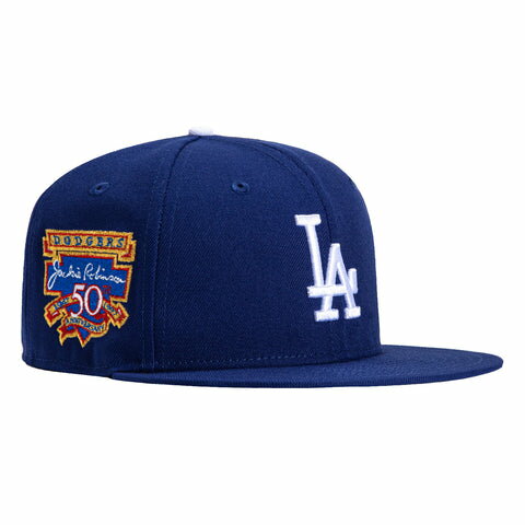 ニューエラ New Era 【 Los Angeles Dodgers Jackie Robinson 50Th Anniversary Patch Hat Men 】 ドジャース バッグ 小物 ブランド雑貨 帽子 メンズ帽子 キャップ メンズ