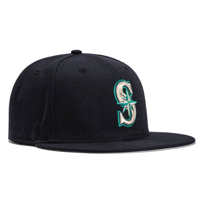 楽天スニケス【★スーパーSALE★12/11深夜2時迄】ニューエラ New Era 【 Retro On-Field Seattle Mariners Game Hat Men Navy 】 レトロ シアトル マリナーズ Game ゲーム バッグ 小物 ブランド雑貨 帽子 メンズ帽子 キャップ メンズ 紺色 ネイビー
